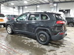 2015 Jeep Cherokee Latitude Черный vin: 1C4PJMCS9FW652637