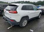 2014 Jeep Cherokee Latitude Белый vin: 1C4PJMCSXEW153277