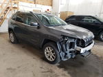 2014 Jeep Cherokee Latitude Gray vin: 1C4PJMCSXEW169382