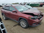 2019 Jeep Cherokee Latitude Burgundy vin: 1C4PJMCX7KD330645