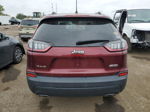 2019 Jeep Cherokee Latitude Burgundy vin: 1C4PJMCX7KD330645