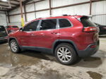 2014 Jeep Cherokee Limited Красный vin: 1C4PJMDB0EW266217