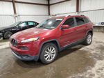 2014 Jeep Cherokee Limited Red vin: 1C4PJMDB0EW266217