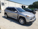 2015 Jeep Cherokee Limited Silver vin: 1C4PJMDB0FW662746