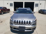 2015 Jeep Cherokee Limited Серебряный vin: 1C4PJMDB0FW662746