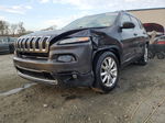 2016 Jeep Cherokee Limited Gray vin: 1C4PJMDB0GW299169