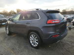 2016 Jeep Cherokee Limited Gray vin: 1C4PJMDB0GW299169