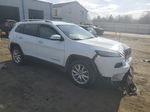 2016 Jeep Cherokee Limited White vin: 1C4PJMDB1GW306307