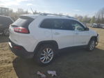 2016 Jeep Cherokee Limited White vin: 1C4PJMDB1GW306307