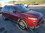 2014 Jeep Cherokee Limited Red vin: 1C4PJMDB2EW141767