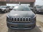 2015 Jeep Cherokee Limited Gray vin: 1C4PJMDB2FW500844