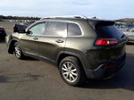 2015 Jeep Cherokee Limited Green vin: 1C4PJMDB3FW699239