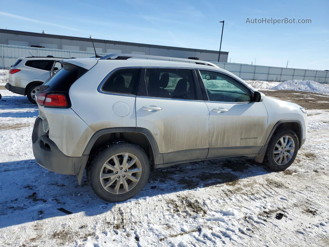 2016 Jeep Cherokee Limited Белый vin: 1C4PJMDB3GW280339