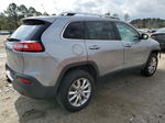 2014 Jeep Cherokee Limited Silver vin: 1C4PJMDB4EW320098