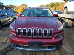 2014 Jeep Cherokee Limited Red vin: 1C4PJMDB6EW211481