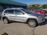 2016 Jeep Cherokee Limited Silver vin: 1C4PJMDB6GW185337