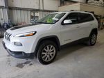 2014 Jeep Cherokee Limited White vin: 1C4PJMDB7EW207763