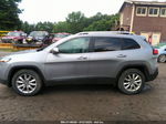 2016 Jeep Cherokee Limited Серый vin: 1C4PJMDB7GW250504