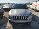 2015 Jeep Cherokee Limited Gray vin: 1C4PJMDB8FW626299