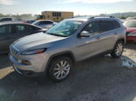 2015 Jeep Cherokee Limited Gray vin: 1C4PJMDB8FW626299