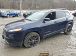 2014 Jeep Cherokee Limited Синий vin: 1C4PJMDB9EW142267