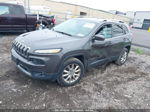 2016 Jeep Cherokee Limited Gray vin: 1C4PJMDB9GW211266