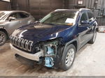 2015 Jeep Cherokee Limited Dark Blue vin: 1C4PJMDBXFW625106