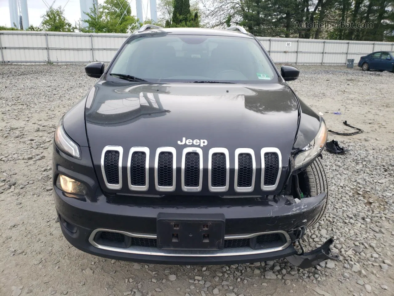 2016 Jeep Cherokee Limited Black vin: 1C4PJMDBXGW349480