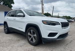 2019 Jeep Cherokee Limited White vin: 1C4PJMDN0KD163512