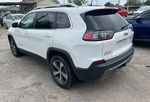 2019 Jeep Cherokee Limited White vin: 1C4PJMDN0KD163512