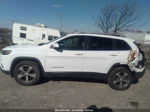 2019 Jeep Cherokee Limited 4x4 White vin: 1C4PJMDN0KD169360