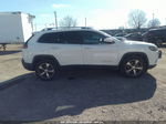 2019 Jeep Cherokee Limited 4x4 White vin: 1C4PJMDN0KD169360