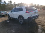 2019 Jeep Cherokee Limited White vin: 1C4PJMDN0KD174350