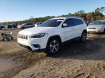 2019 Jeep Cherokee Limited White vin: 1C4PJMDN0KD174350