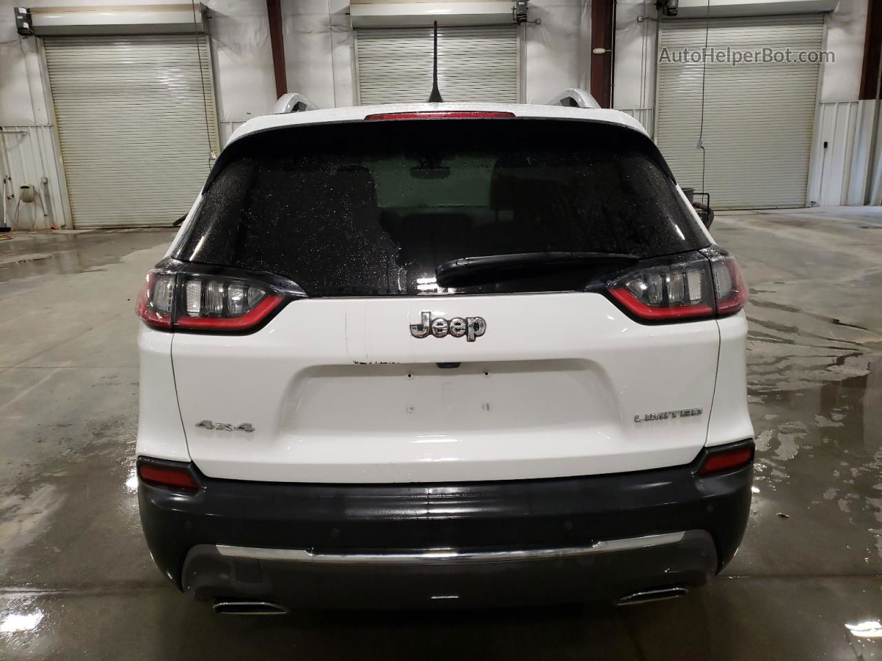 2019 Jeep Cherokee Limited Белый vin: 1C4PJMDN0KD237981