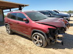 2019 Jeep Cherokee Limited Maroon vin: 1C4PJMDN0KD320486