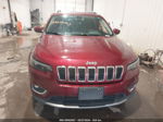 2019 Jeep Cherokee Limited 4x4 Бордовый vin: 1C4PJMDN0KD353293