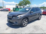 2019 Jeep Cherokee Limited 4x4 Black vin: 1C4PJMDN3KD238767