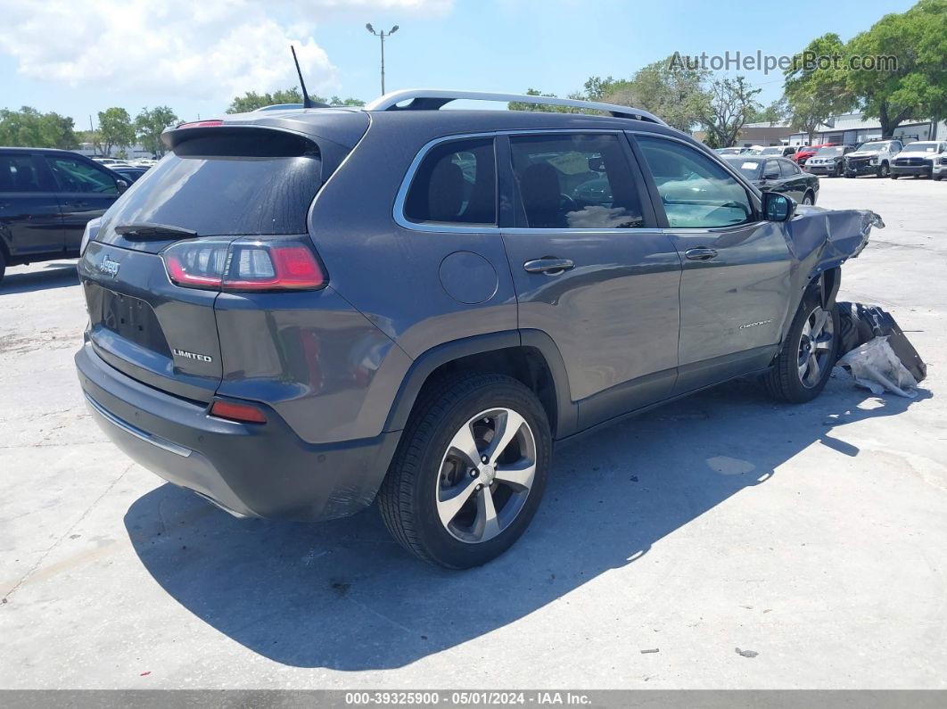 2019 Jeep Cherokee Limited 4x4 Black vin: 1C4PJMDN3KD238767