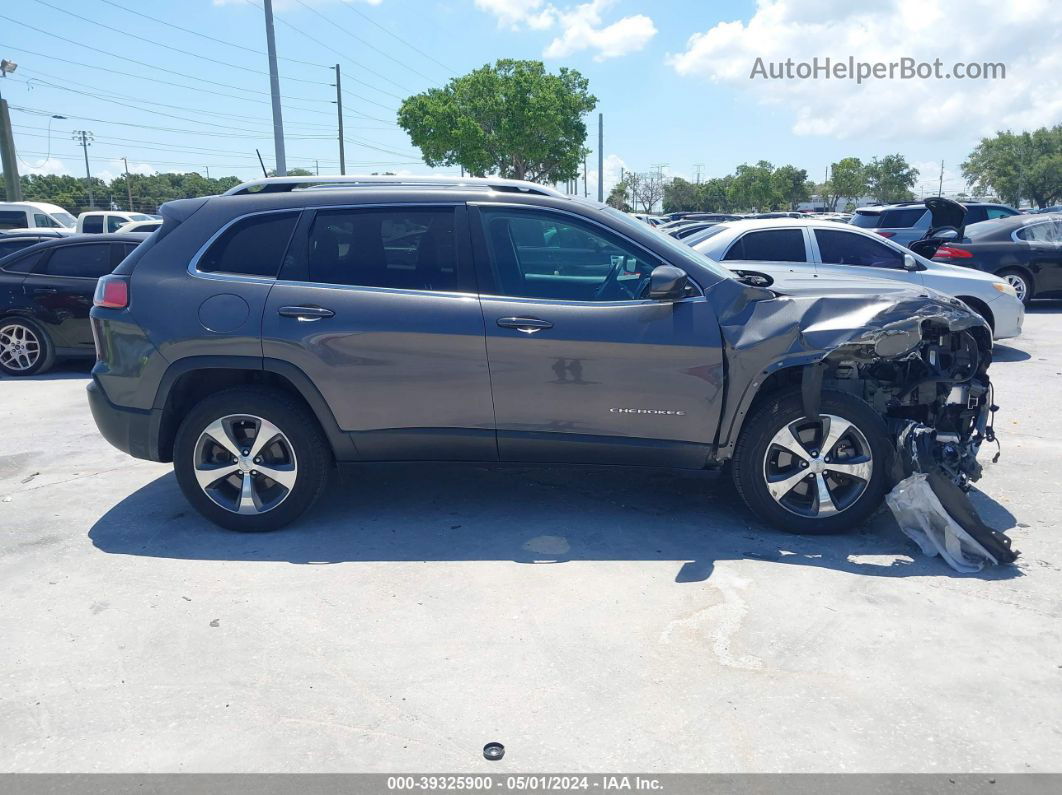 2019 Jeep Cherokee Limited 4x4 Black vin: 1C4PJMDN3KD238767