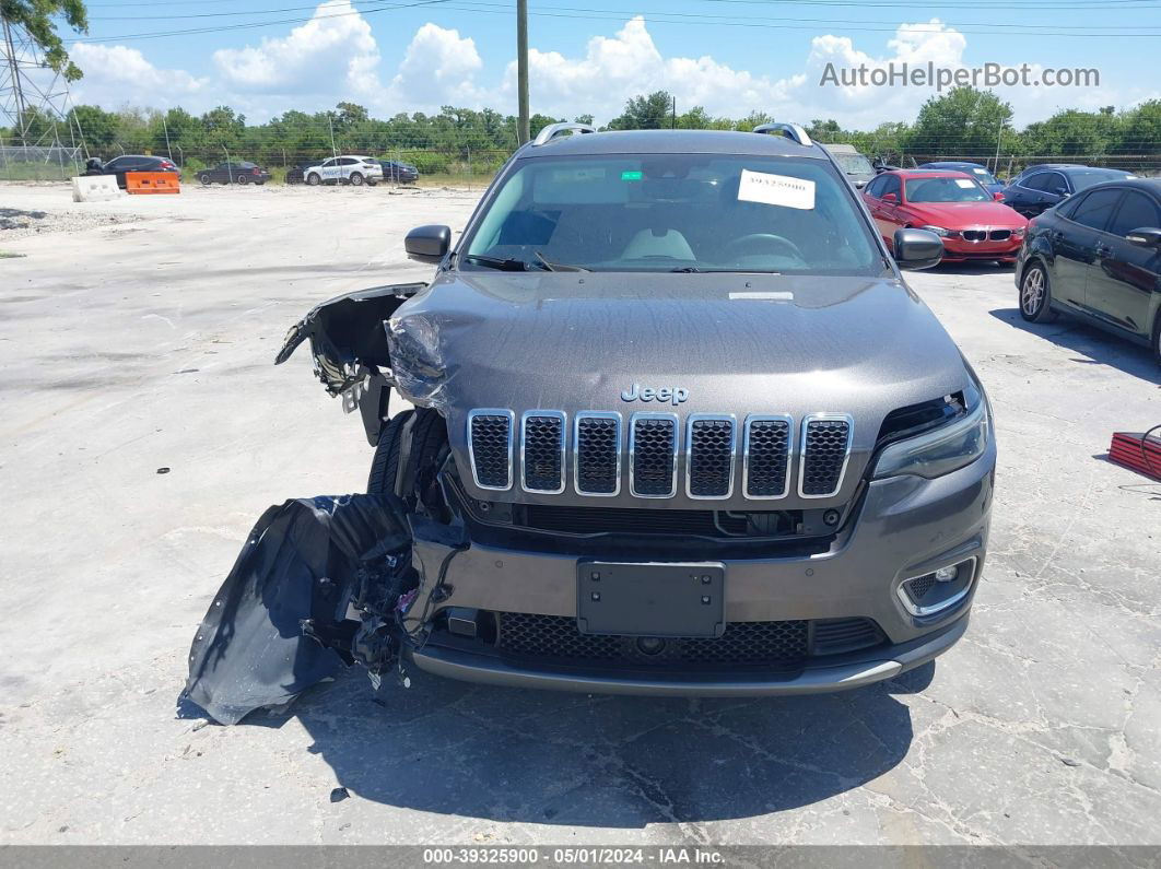 2019 Jeep Cherokee Limited 4x4 Black vin: 1C4PJMDN3KD238767