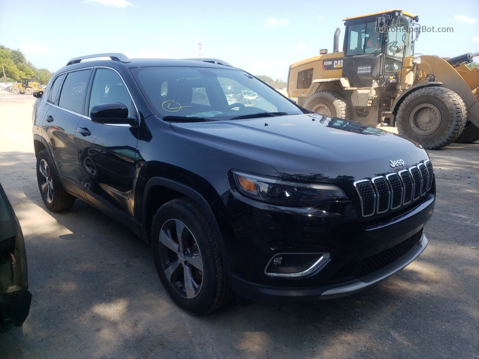 2019 Jeep Cherokee Limited Black vin: 1C4PJMDN5KD142400