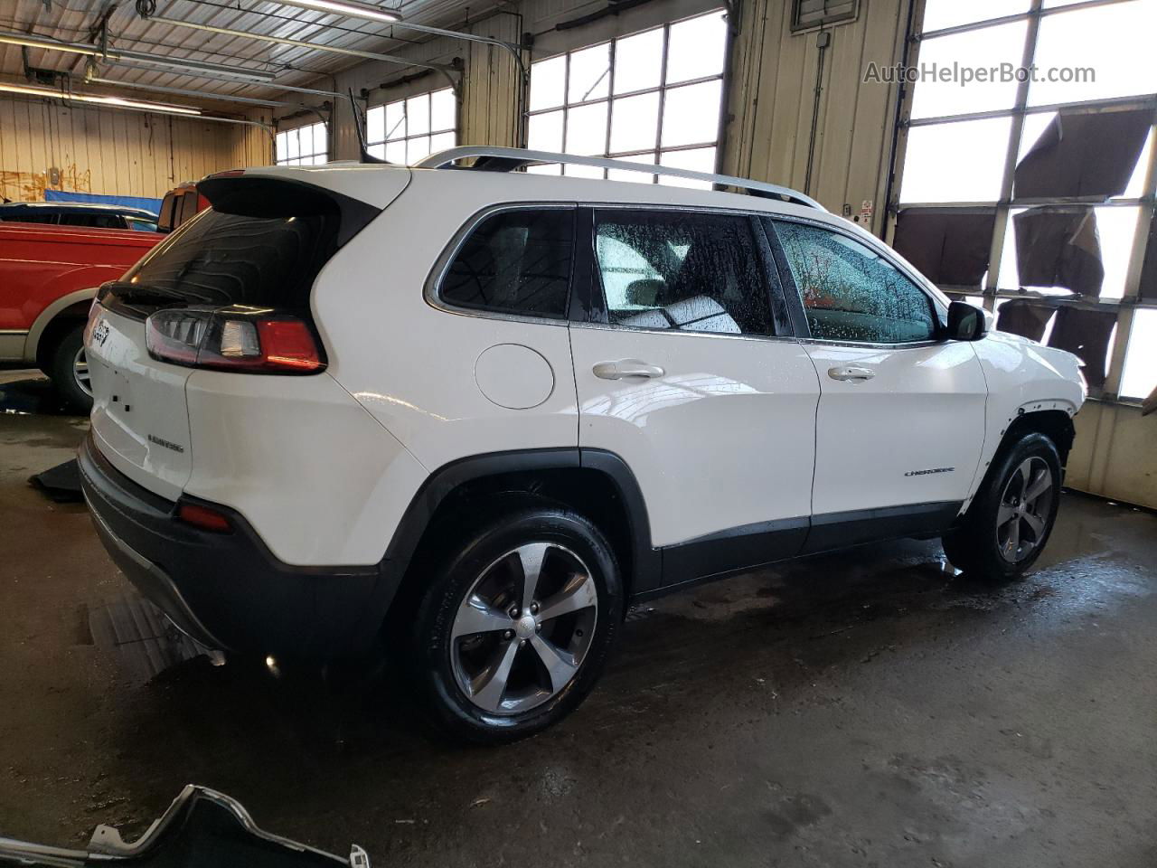 2019 Jeep Cherokee Limited Белый vin: 1C4PJMDN5KD167586