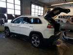 2019 Jeep Cherokee Limited White vin: 1C4PJMDN5KD167586