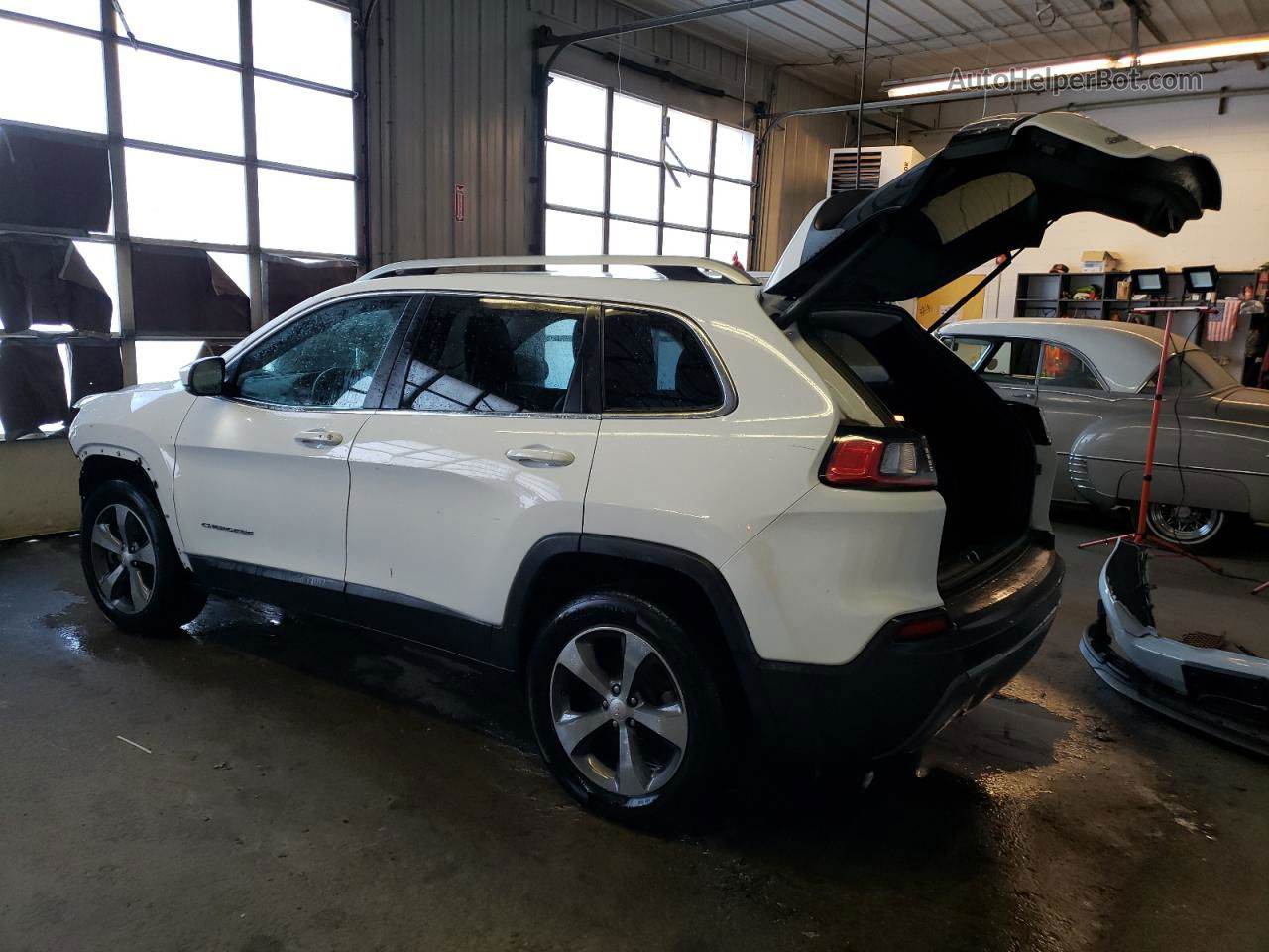 2019 Jeep Cherokee Limited Белый vin: 1C4PJMDN5KD167586