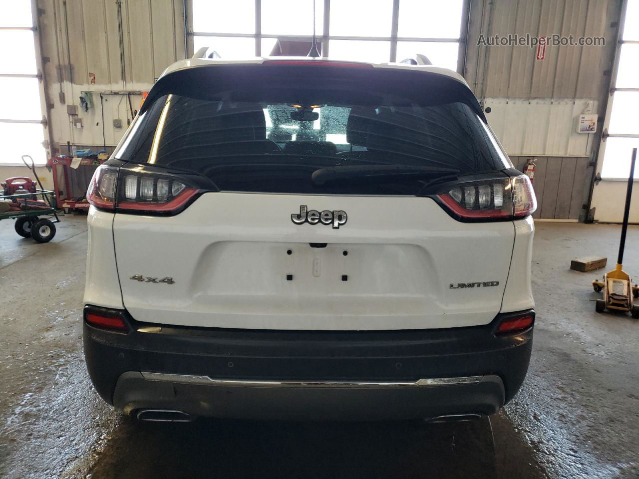 2019 Jeep Cherokee Limited Белый vin: 1C4PJMDN5KD167586