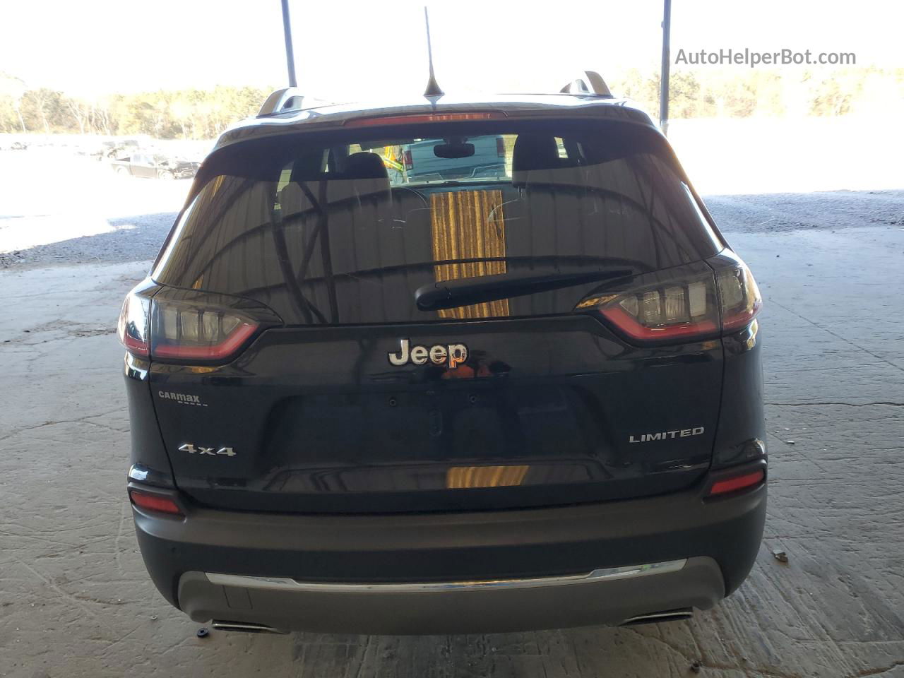 2019 Jeep Cherokee Limited Black vin: 1C4PJMDN6KD402576