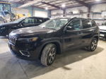 2019 Jeep Cherokee Limited Black vin: 1C4PJMDN8KD133870