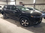 2019 Jeep Cherokee Limited Black vin: 1C4PJMDN8KD133870