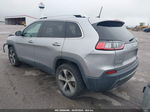 2019 Jeep Cherokee Limited 4x4 Silver vin: 1C4PJMDN9KD133683